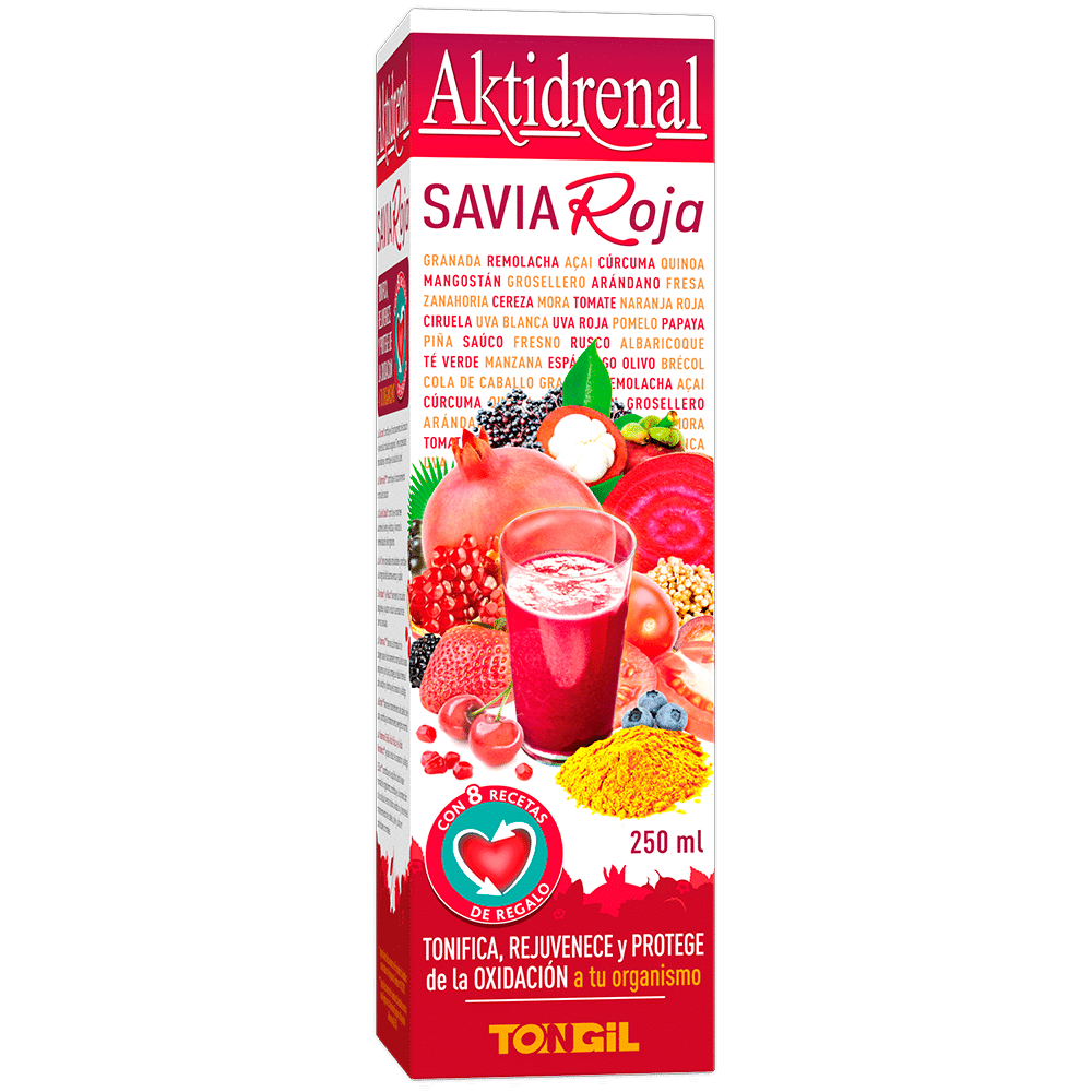 AKTIDRENAL SAVIA ROJA 250 ml