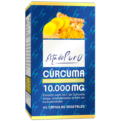 ESTADO PURO CURCUMA 10.000 MG 40 CÁPSULAS