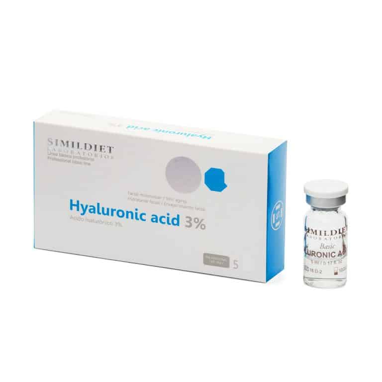 BASIC HYALURONIC ACID 3% 5 VIALES (2ml)