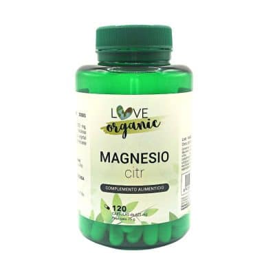Citrato de Magnesio 120 cápsulas