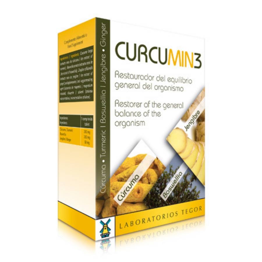 Curcumin 3, 30 comprimidos