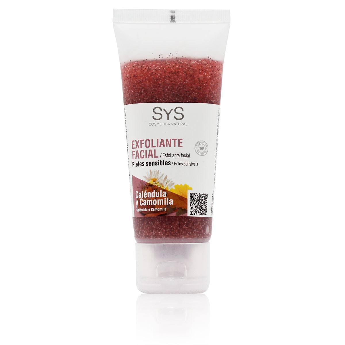 Exfoliante Facial SyS 100ml Caléndula y Camomila