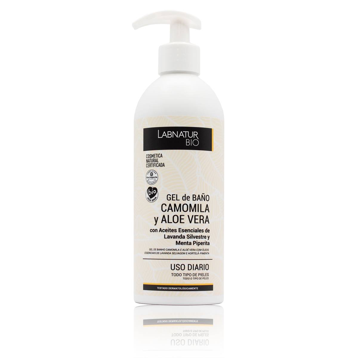 Labnatur Bio Gel Ducha Camomila y Aloe Vera 450ml