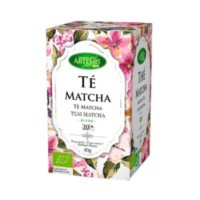 Caja Infusión Té Matcha Blend -ECO- 40g/Matcha Blend -ECO- Tea bags 40g
