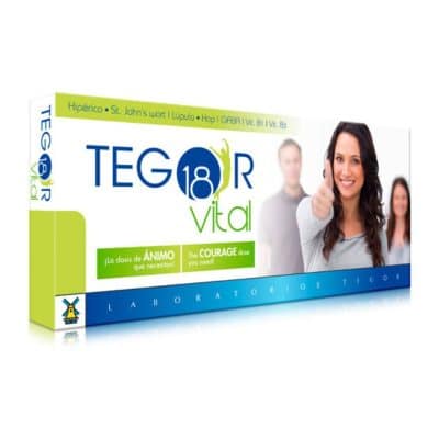 Tegor 18 vital, 10 viales de 10 ml