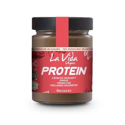 Crema de avellanas crujientes vegana La Vida Vegan 270 G