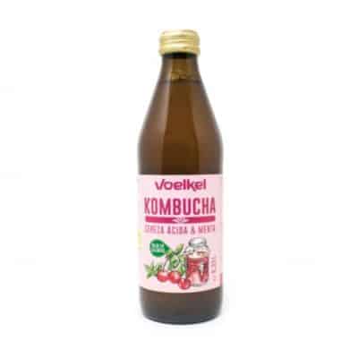 KOMBUCHA CEREZA Y MENTA BIO 330ML