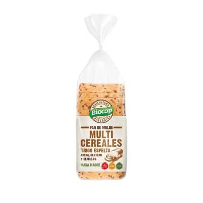 Pan de molde de trigo espelta multicereales 400 g