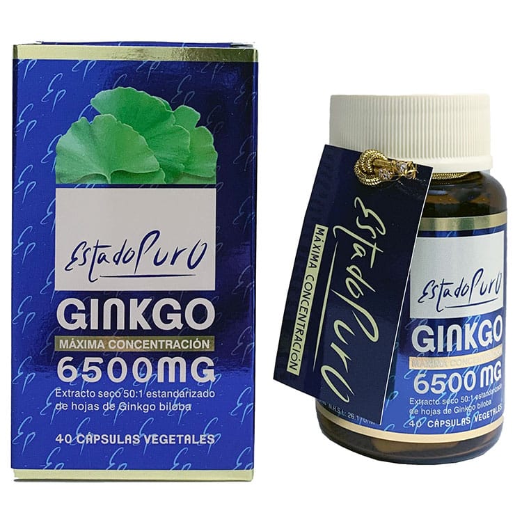 GINKGO BILOBA 6500MG 40 CAP.