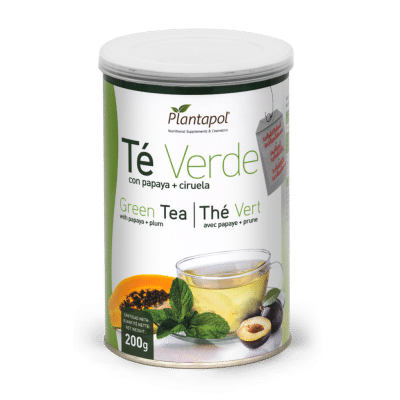 TÉ VERDE CON PAPAYA + CIRUELA - PLANTAPOL